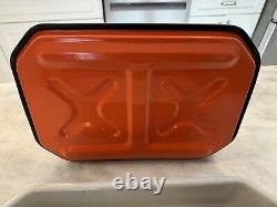 Vintage Chainsaw 1987 Stihl Blitz USMC Metal Chainsaw Gas Fuel Can Minty
