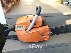 Vintage Husqvarna L65 Chainsaw Firewood Stihl Echo Homelite Husky L77 Logging