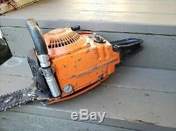 Vintage Husqvarna L65 Chainsaw Firewood Stihl Echo Homelite Husky L77 Logging