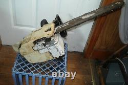 Vintage STIHL 009L Electronic QuickStop Chainsaw Top Handle Arborist Chain Saw