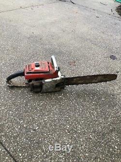 Vintage STIHL 041AV Chainsaw Chain Saw Has Compression Untested For Parts
