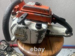 Vintage STIHL 041 AV Chainsaw Saw 041AV Powerhead Wood Boss Pulls Over
