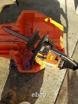 Vintage Stihl 011AV Chainsaw Electronic Quickstop Collectable Chain Saw w Case