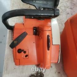 Vintage Stihl 015l Chainsaw Chain Saw 015 L Top Handle Saw With Case L$$k