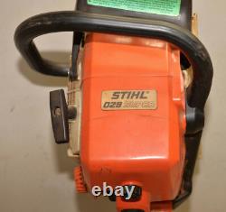 Vintage Stihl 029 Super logging chainsaw collectible wood saw cutting tool S1