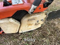 Vintage Stihl 031 AV Chainsaw Made In West Germany Farm Boss Scabbard