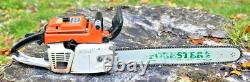 Vintage Stihl 041 AV Farmboss Chainsaw WATCH VIDEO under description antique