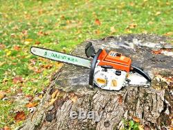 Vintage Stihl 041 AV Farmboss Chainsaw WATCH VIDEO under description antique