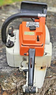 Vintage Stihl 041 AV Farmboss Chainsaw WATCH VIDEO under description antique Vintage Stihl 041 AV Farmboss Chainsaw WATCH VIDEO under description antique
