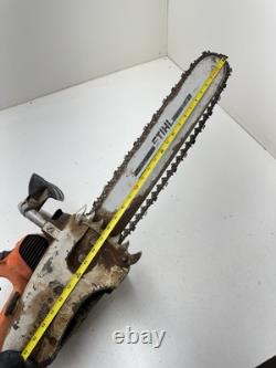 Vintage Stihl 08-S Chainsaw Bar & Chain RUNS ON STARTING FLUID! FREE SHIPPING