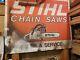 Vintage Stihl Chain Saws Sales and Service Store Display sign