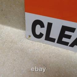 Vintage Stihl Chain Saws metal Sign, Clearing The Way, 18 X 12 U. S. A