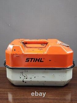 Vintage Stihl Chainsaw Gas Can Tool Box With Spout