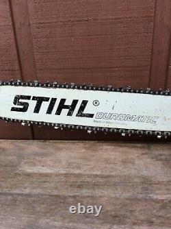 Vintage Stihl S10 Chainsaw 1968-1973 West Germany Chain Saw 21 Bar Works