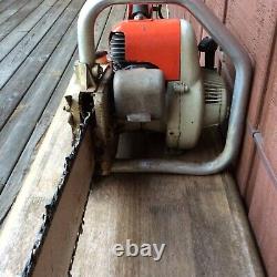 Vintage Stihl S10 Chainsaw 1968-1973 West Germany Chain Saw 21 Bar Works