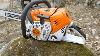 World S First Fuel Injected Chainsaw New Stihl Ms500i Review